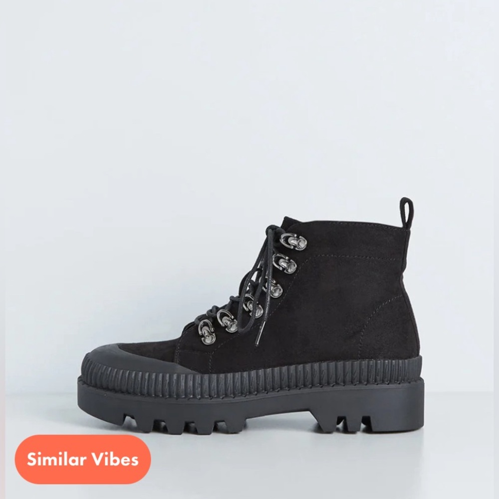 ModCloth NIB 90' Inspired Making Tracks Boots - Black - Picture 4 of 4